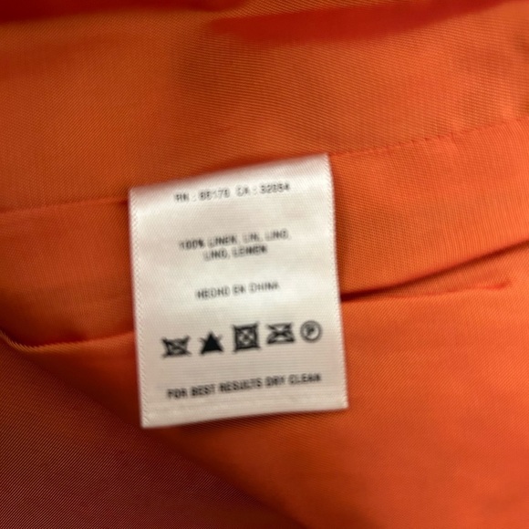 Anthropologie HD in Paris Linen Ombré Petal Pencil Skirt Size‎ 4 - Picture 7 of 7